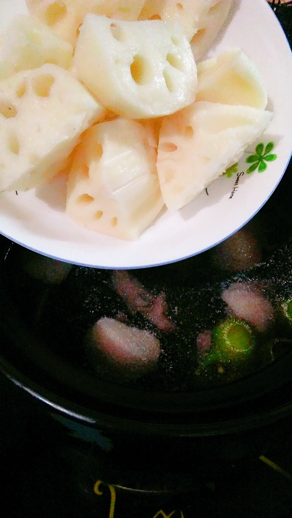 藕炖鸭子汤