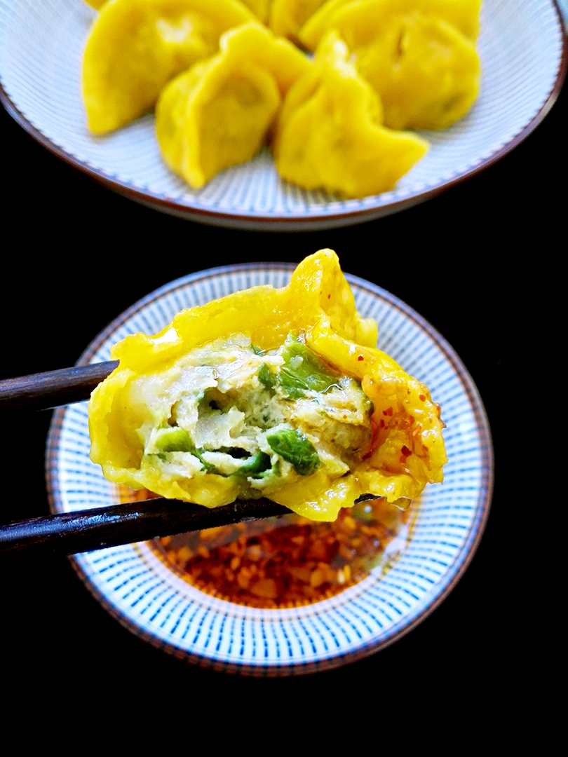 黄金韭菜饺