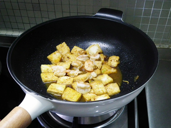 虾仁烧豆腐