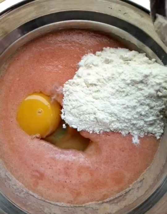 西红柿鸡蛋饼