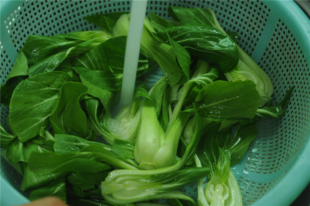 牛肉烧油菜