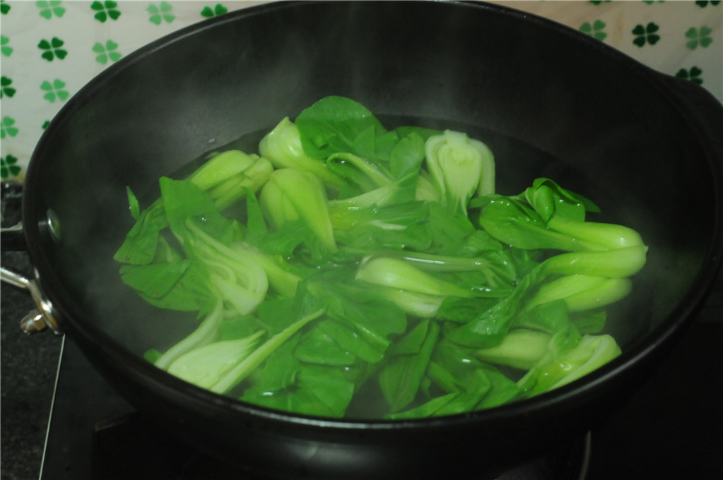 牛肉烧油菜