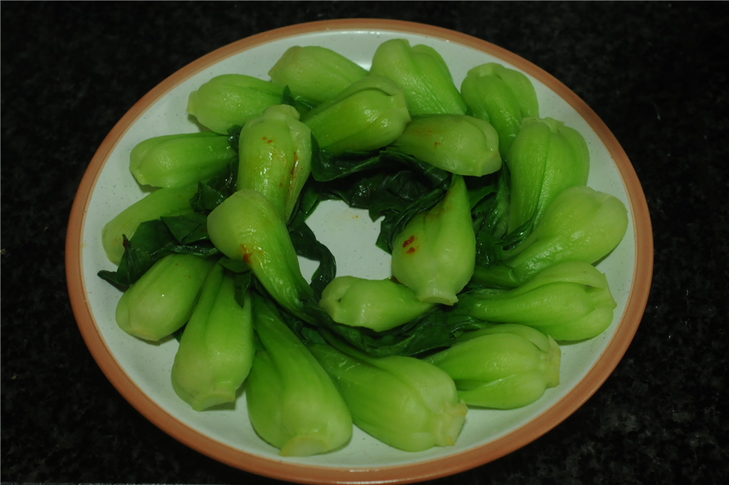 牛肉烧油菜