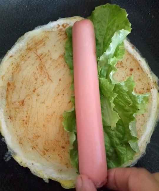 火腿煎饼