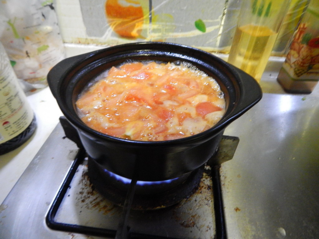 番茄鱼片豆腐汤