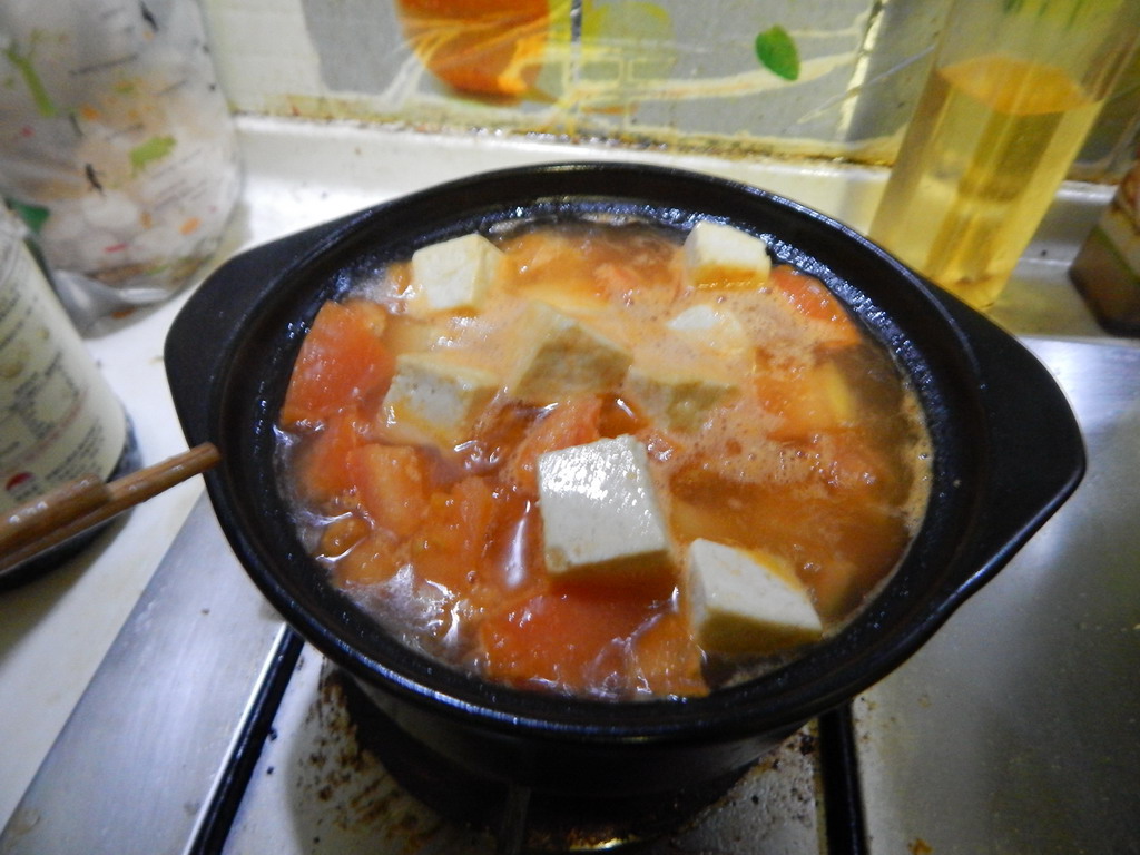 番茄鱼片豆腐汤
