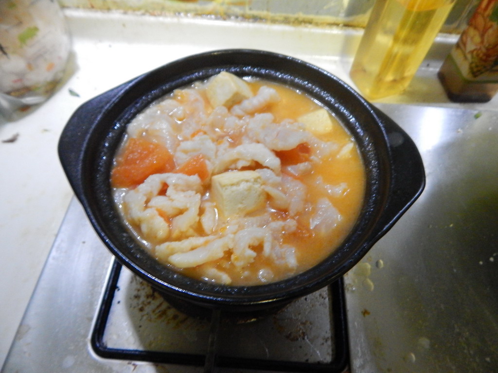 番茄鱼片豆腐汤