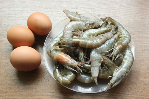 鸡蛋炒虾仁