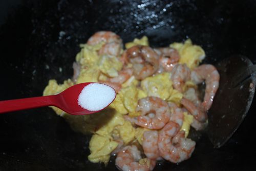 鸡蛋炒虾仁