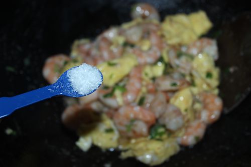 鸡蛋炒虾仁