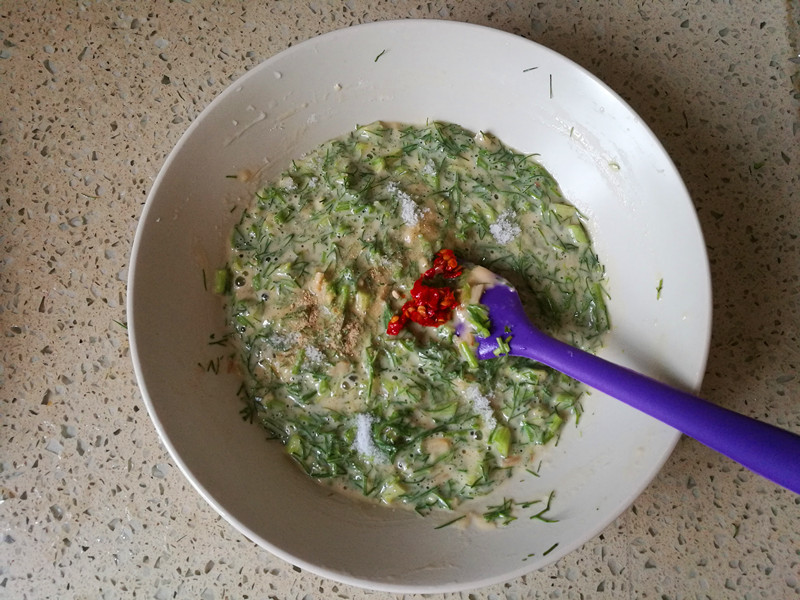 茴香鸭蛋饼