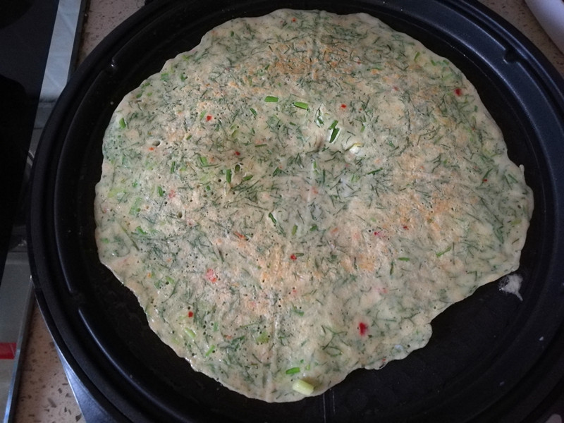 茴香鸭蛋饼