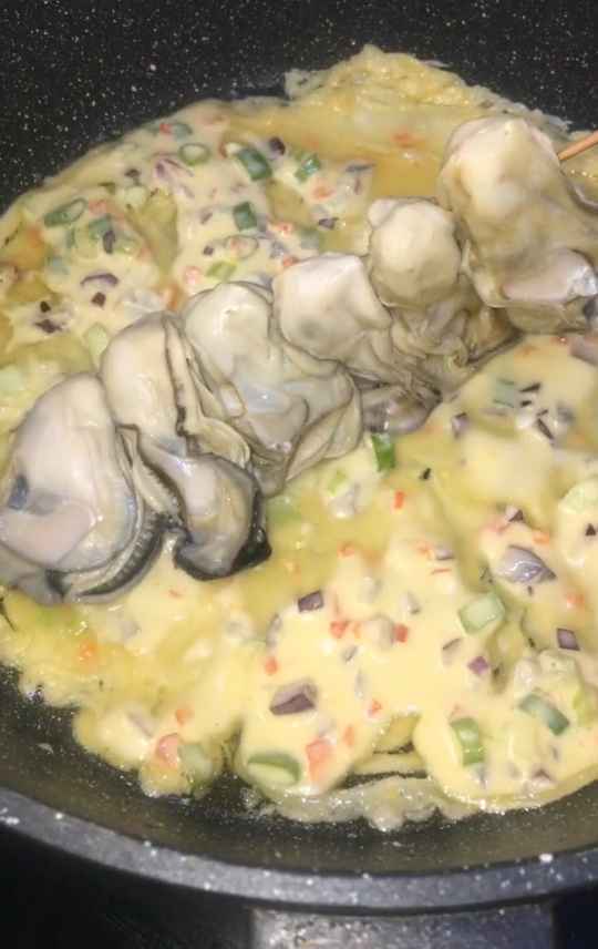 生蚝蛋饼