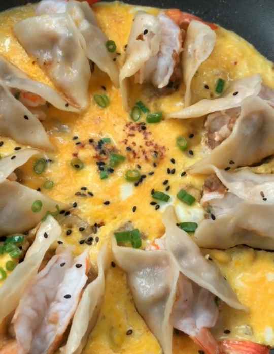 煎虾饺