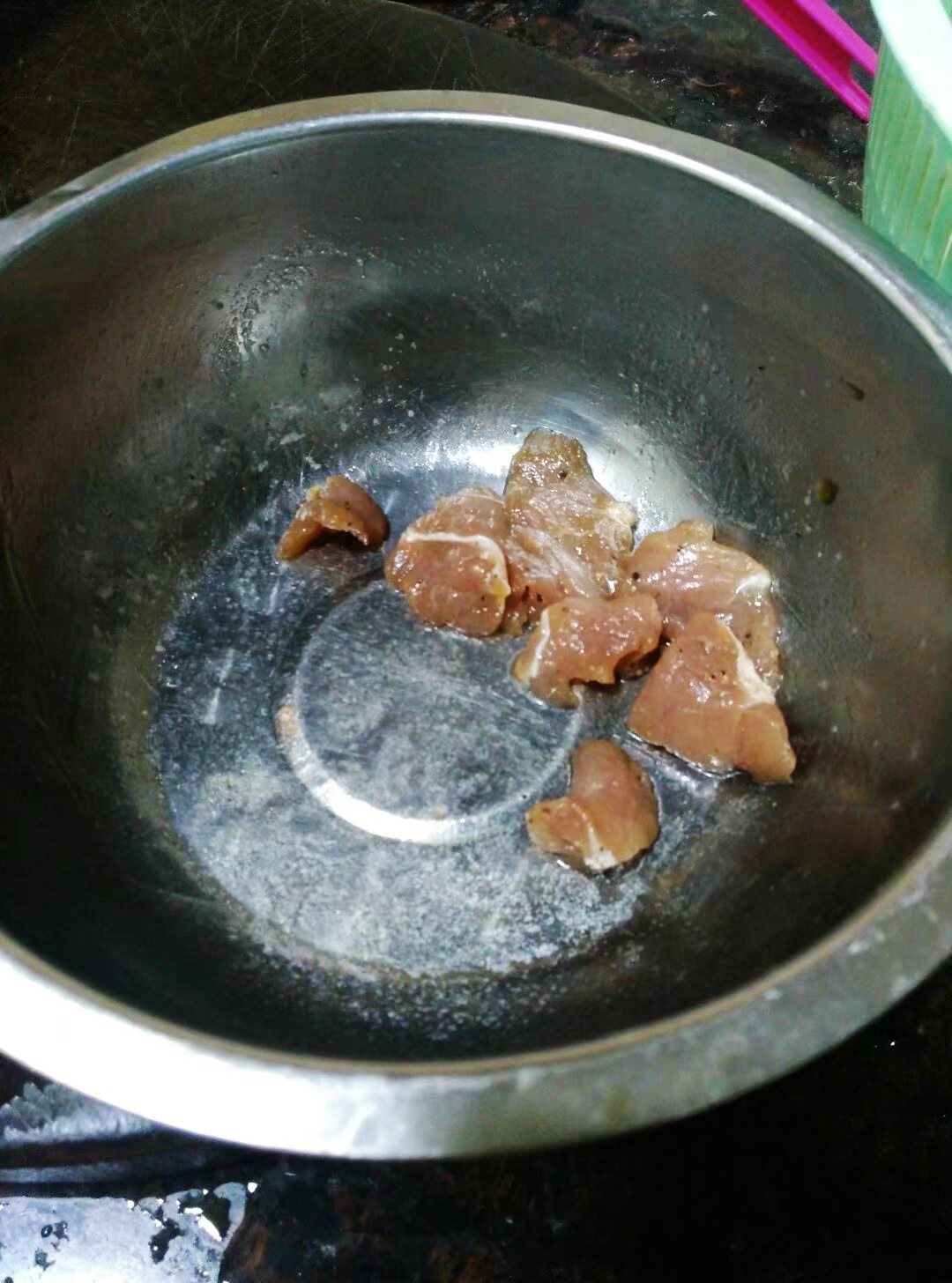 瘦肉生菜面