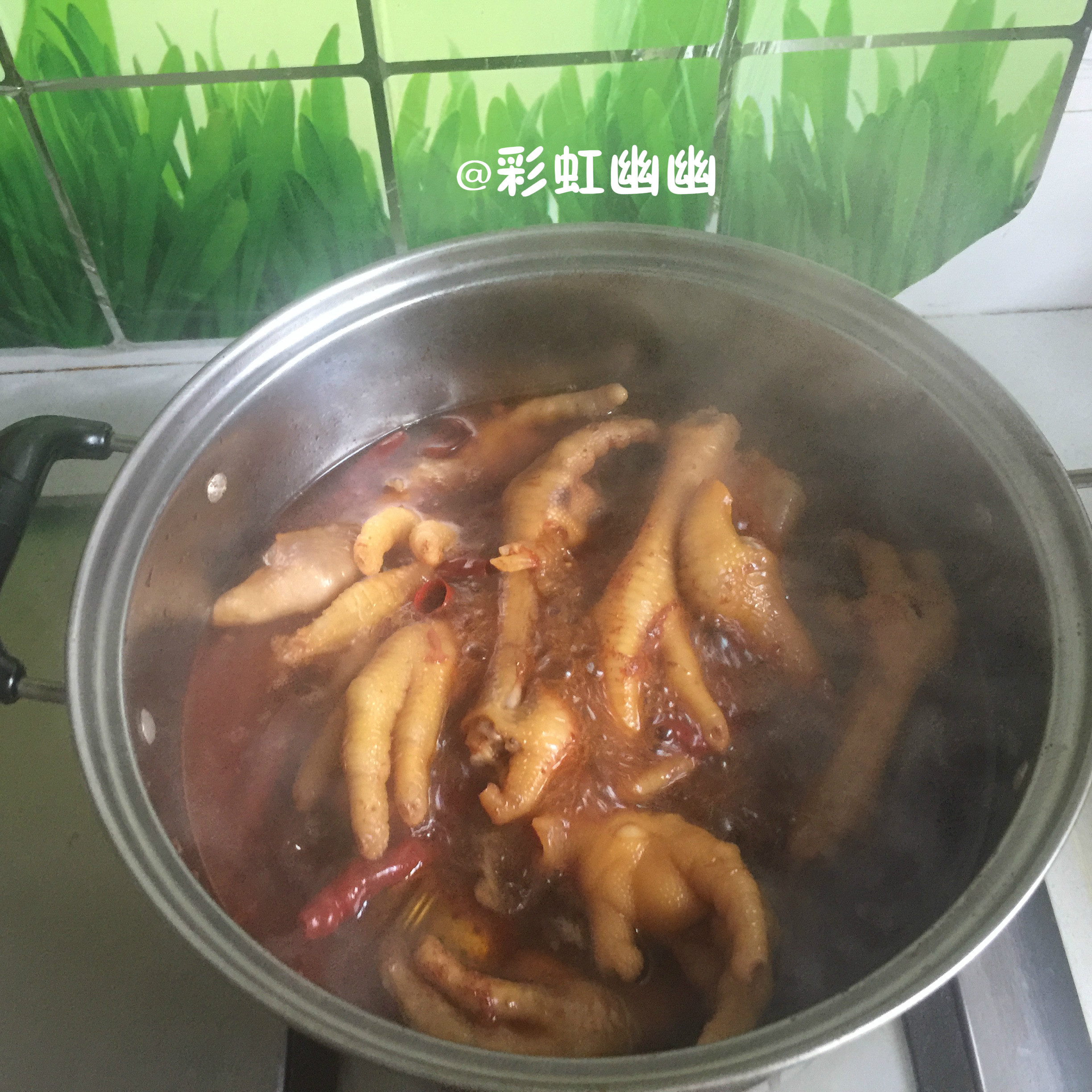 香辣卤鸡爪