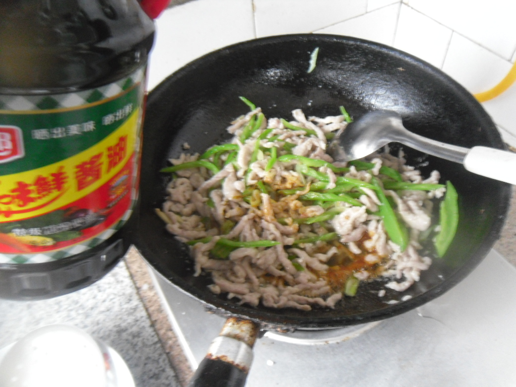 香辣肉丝
