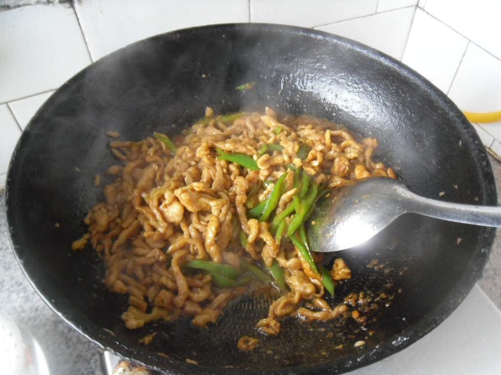 香辣肉丝