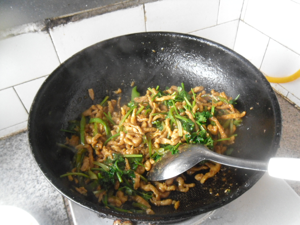 香辣肉丝