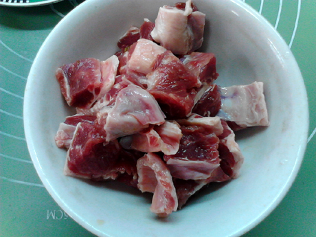 腌豇豆蒸牛肉