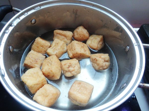 油豆腐烩白菜