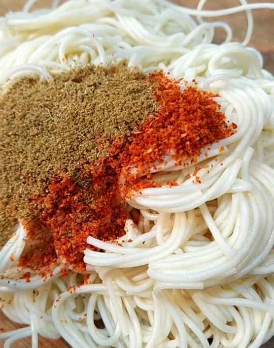 煎面条饼