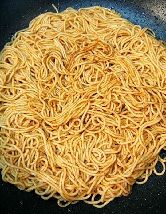 煎面条饼