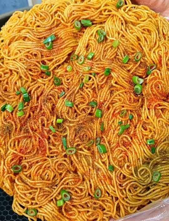 煎面条饼