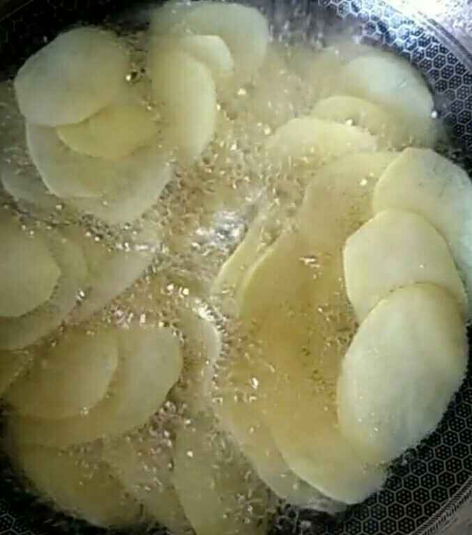 炸土豆片