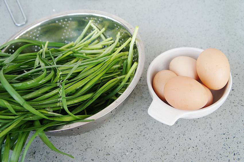 韭菜馅水饺