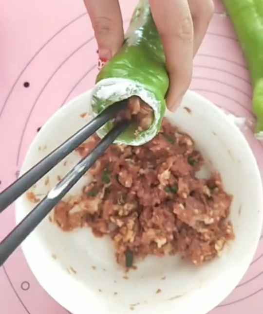 青椒酿肉