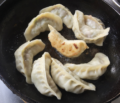 榆钱煎饺