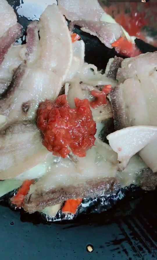 扁炒五花肉
