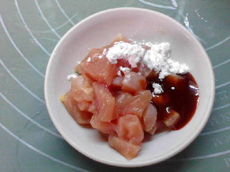 香辣南瓜鸡丁炒饭