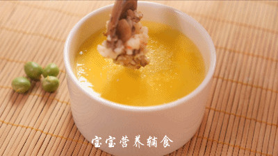 虾蓉豌豆鸡蛋羹