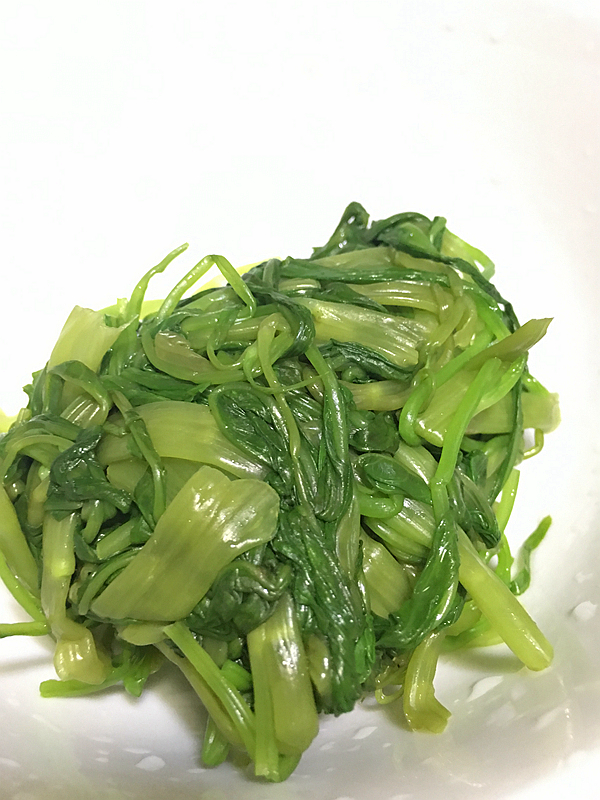 蒜蓉虾酱炒通菜