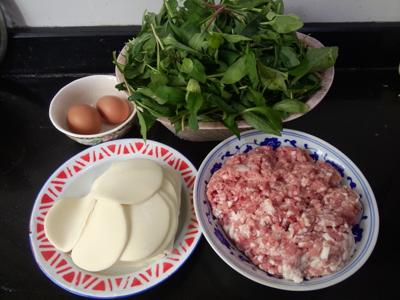 马兰头肉馅水饺