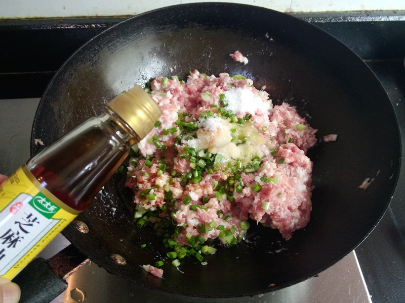 马兰头肉馅水饺