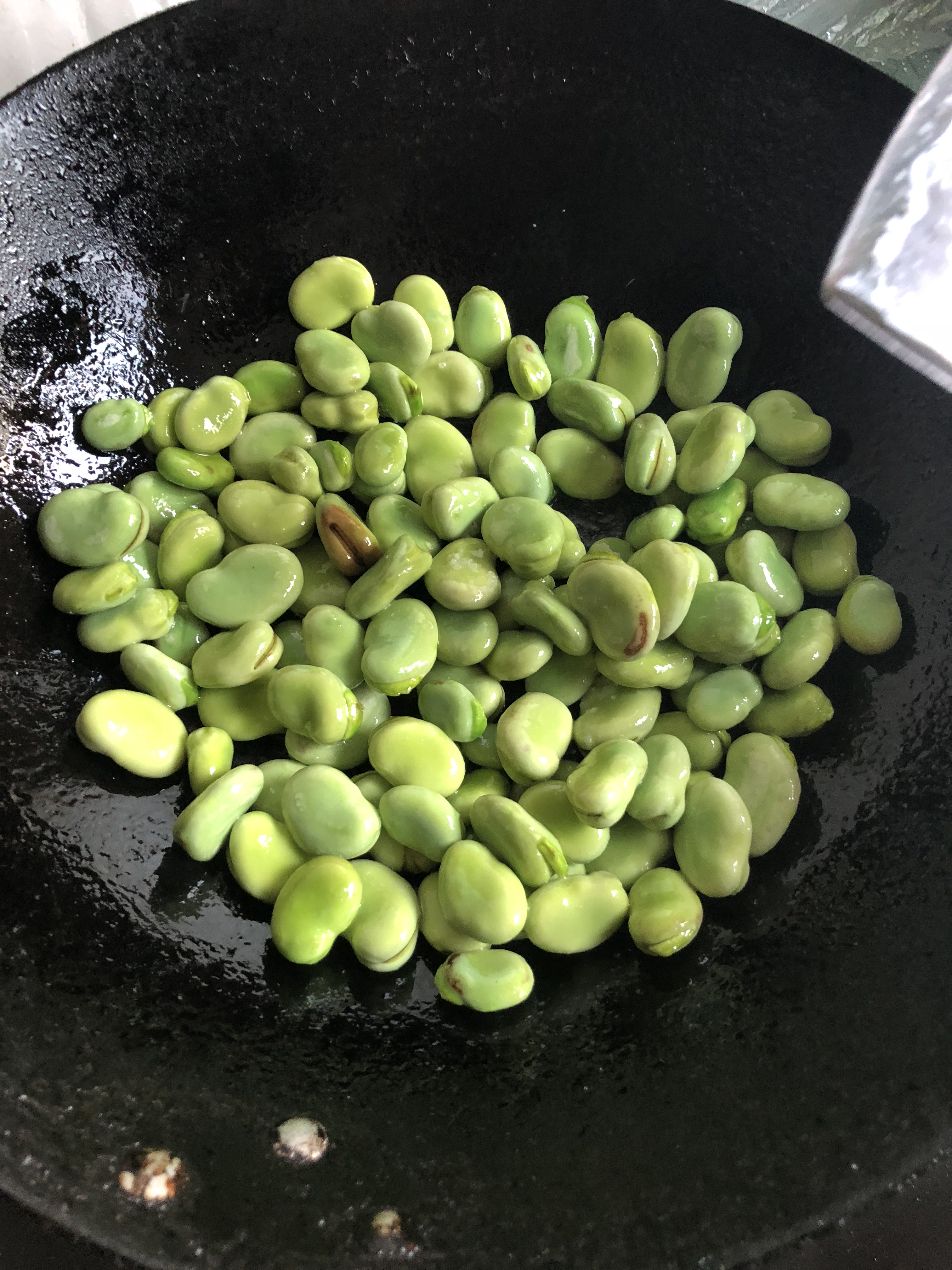 清炒蚕豆