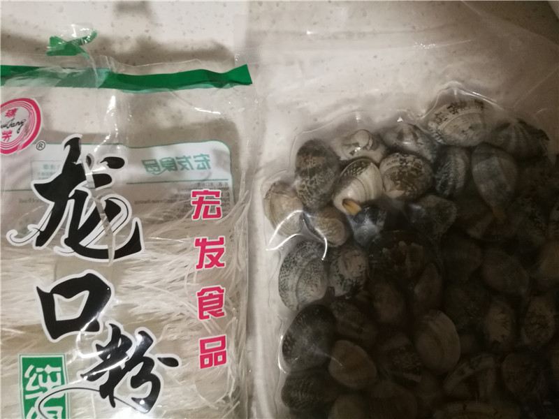 海油蛤蒸绿豆粉丝