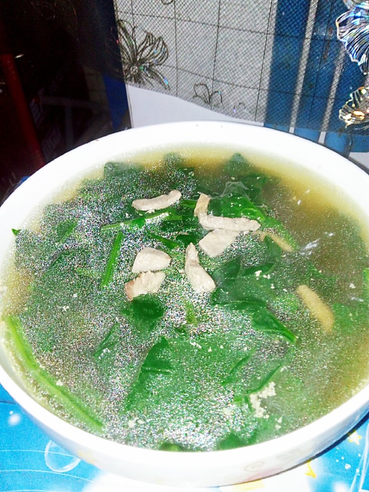 菠菜猪肝汤