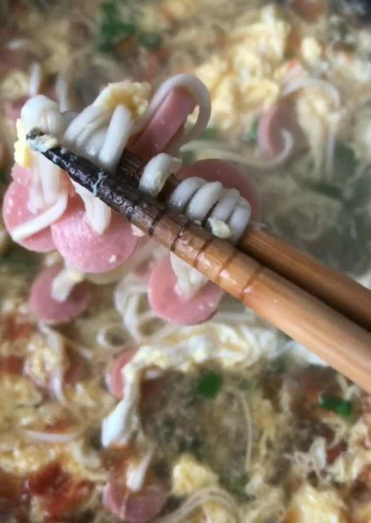 煮挂面