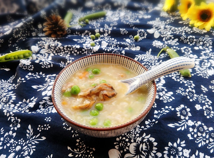 豌豆蚝豉粥