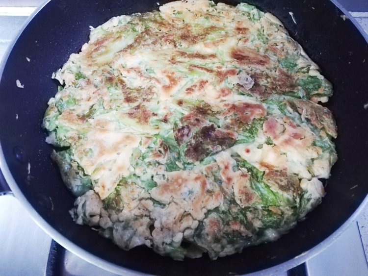 韩式生菜煎饼