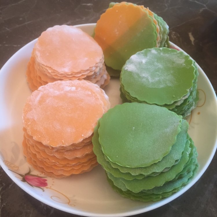 多彩饺子皮