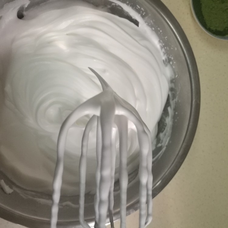 抹茶格子彩绘蛋糕