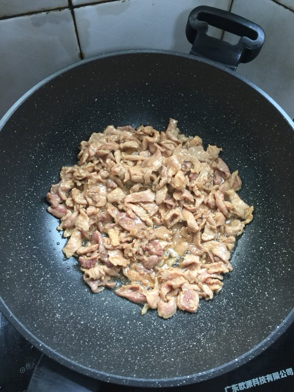 香菇炒肉