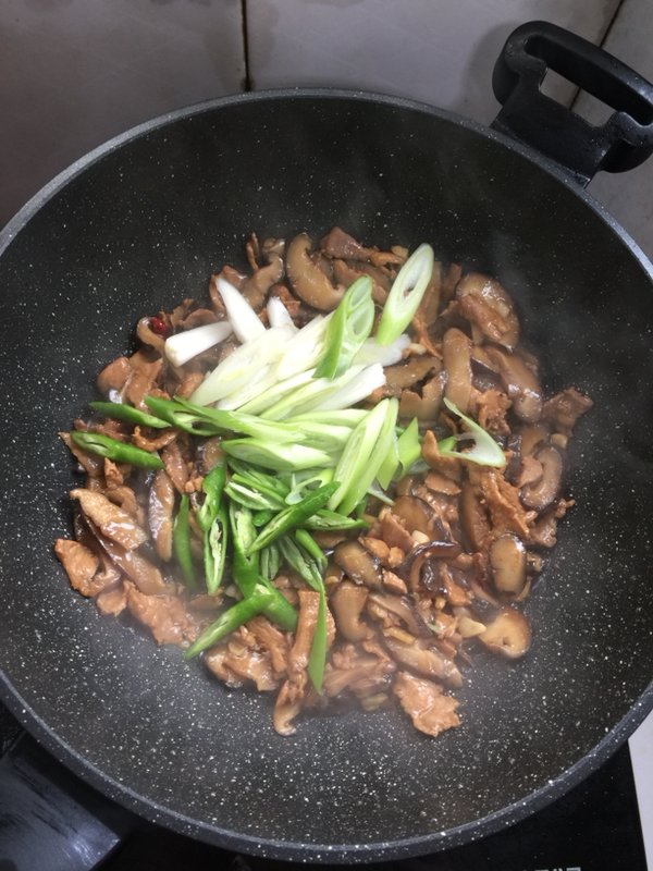 香菇炒肉