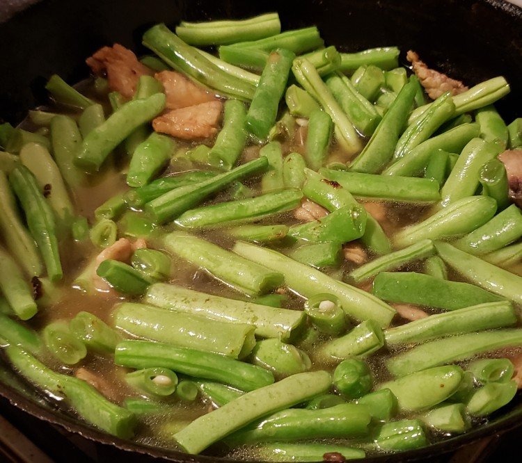 扁豆焖面