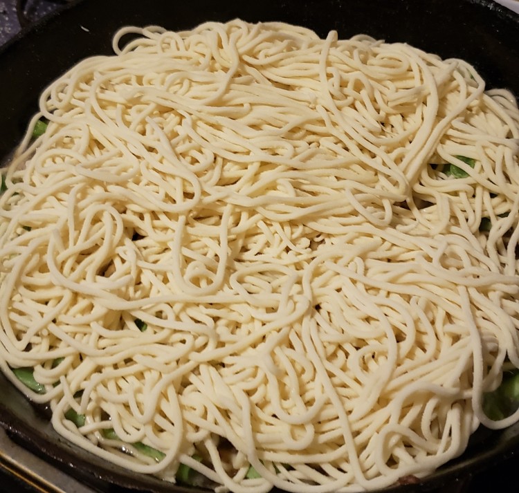 扁豆焖面